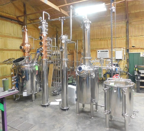 100 Gallon Jacketed, Steam Heated, Ultra Pro Whiskey Still