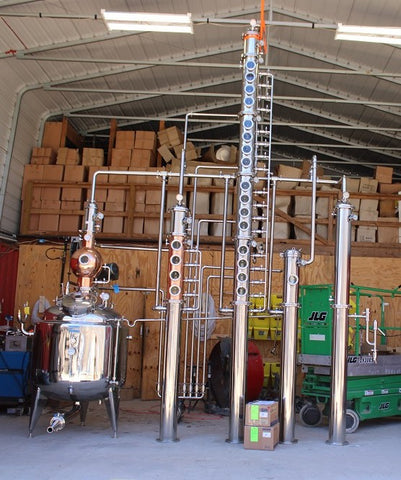 100 Gallon Jacketed, Steam Heated, Ultra Pro Vodka Still