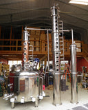 300 Gallon Jacketed, Steam Heated, Pro Series Vodka Still