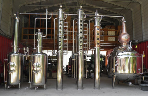 400 Gallon Jacketed, Steam Heated, Ultra Pro Vodka Still