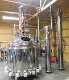 800 Gallon Jacketed, Steam Heated, Pro Series Whiskey Still