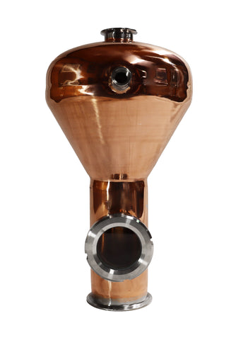 Copper Whiskey And Brandy Helmet With Extended Column