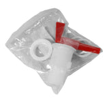Eight Gallon Plastic Fermenter Bucket With Lid, Airlock, Thermometer, And Spigot (Package of Three)