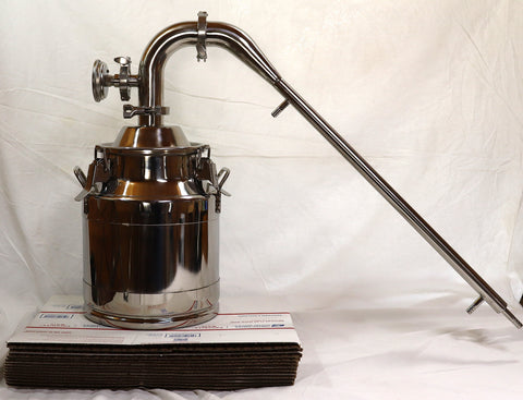 3 Gallon Moonshine Whiskey Pot Still 3x Heavier Than Cheap China Stills