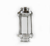 1.5" Tri Clamp Sight Glass with Temp Resist Borosilicate Glass