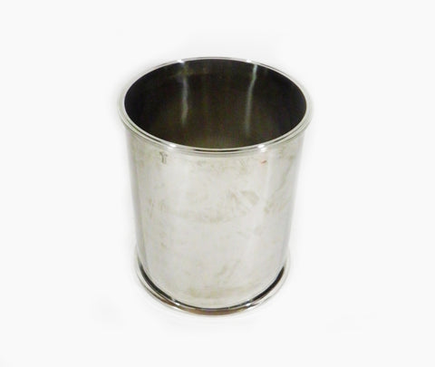 10" x 12" Sanitary, 304 Stainless Steel, Tri Clamp Spool, BHO Extractor Column