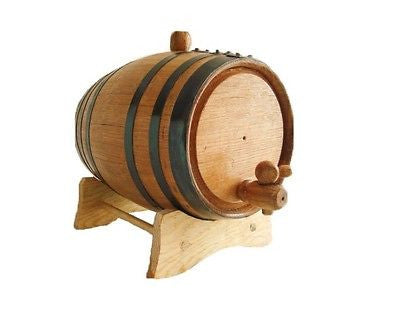 American White Oak Barrel, 10 Liter for Whiskey or Spirits