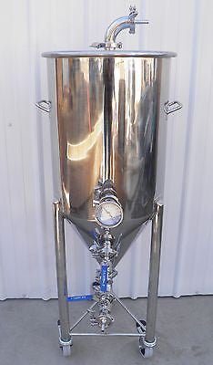 14.5 Gallon Conical Fermenter with Wheels