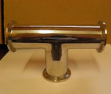 3" Tri Clamp Tee, Stainless Steel 304 Sanitary Fitting