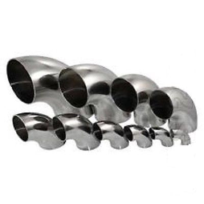 4" Weld Elbow 90°, Stainless Steel 304, Sanitary, Tubing, Fitting, Polished