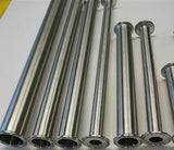 10" x 24" Sanitary, 304 Stainless Steel, Tri Clamp Spool, BHO Extractor Column