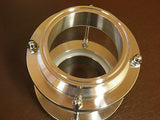 4" Tri Clamp Sight Glass with Temp Resist Borosilicate Glass