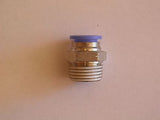 Male Straight 1/2" Push to Connect to 1/2" Male NPT