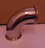 2" Tri Clamp 90° Elbow, Stainless Steel 304