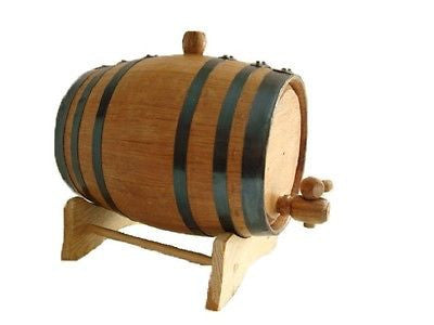 American White Oak Barrel, 3 Liter for Whiskey or Spirits