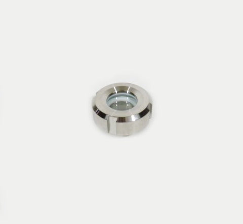 1" Weld on Sight Glass with Threaded Ferrule