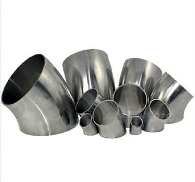 3"  Weld Elbow 45°, Stainless Steel 304, Sanitary, Tubing, Fitting, Polished