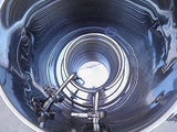 15 Gallon Hot Liquor Tank with Sight Glass and HERMS Coil