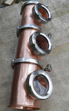 26 Gal. Moonshine 4 Bubble Plate Copper & Stainless w/ Cooling kit