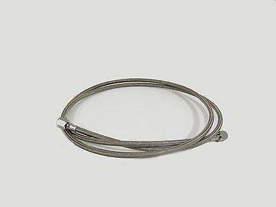 3' by 1/2" SAE FJIC PTFE Lined Braided SS304 Hose for Closed Loop Extractors