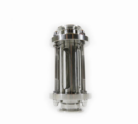 1" Tri Clamp Sight Glass with Temp Resist Borosilicate Glass