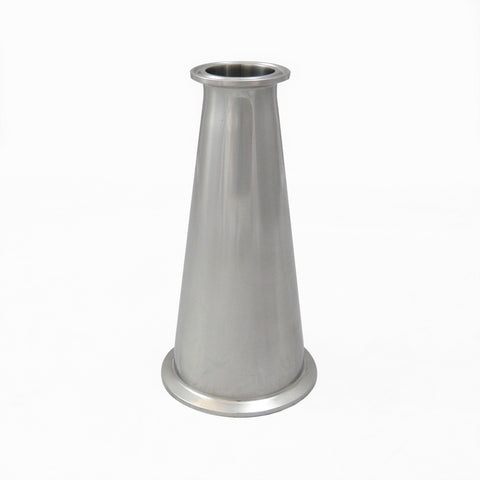 2.5" to 1.5" Tri Clamp Concentric Reducer