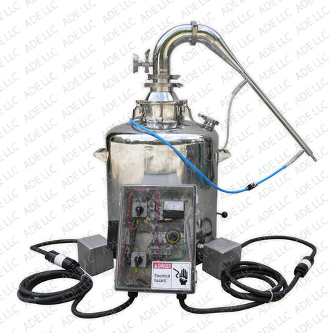 26 Gallon with 3" Stainless Whiskey Column, Cooling Kit and 11,000 Watt Heating System