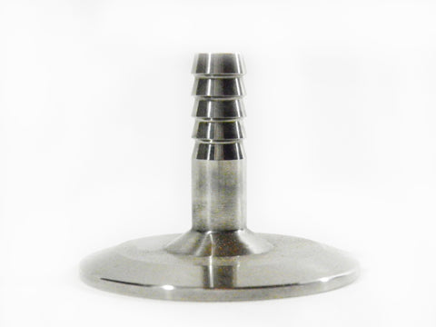 2" Tri Clamp to 1/2" Hose Barb Adapter