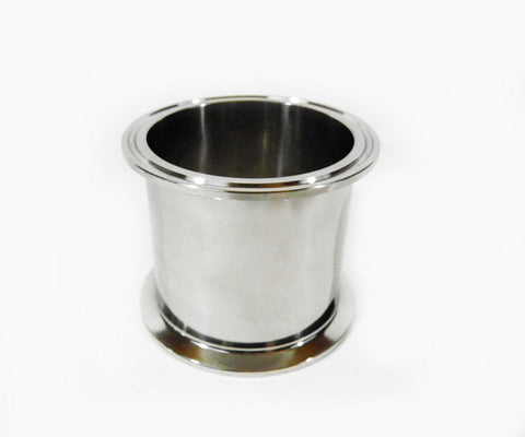 3" x 3" Sanitary, 304 Stainless Steel, Tri Clamp Spool, BHO Extractor Column