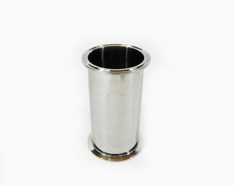 3" x 6" Sanitary, 304 Stainless Steel, Tri Clamp Spool, BHO Extractor Column