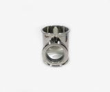 6" Stainless Steel Column Section with Bubble Plate, Tri Clamps & Gaskets
