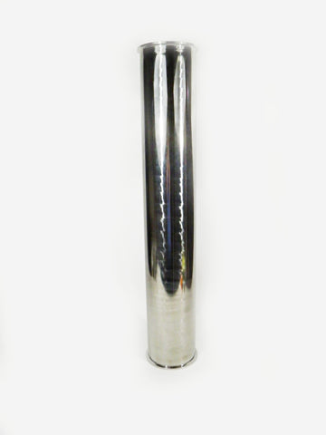 6" x 36" Sanitary, 304 Stainless Steel, Tri Clamp Spool, BHO Extractor Column