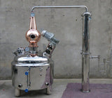 50 Gallon Jacketed, Baine Marie, Pro Series Pot Still