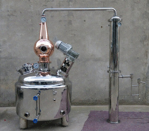 50 Gallon Jacketed, Baine Marie, Pro Series Pot Still