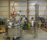 100 Gallon Jacketed, Steam Heated, Pro Series Pot Still
