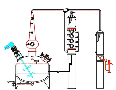 400 Gallon Jacketed, Steam Heated, Ultra Pro Whiskey Still