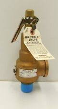 1 1/2" Male x 1 1/2" Female, ASME Low Pressure Steam Safety Valve, Set 15 PSIG