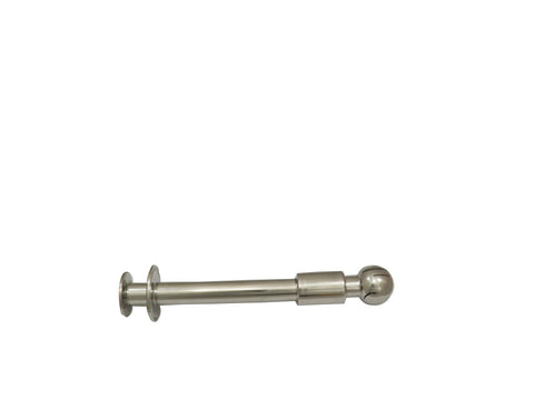 Rotating CIP Spray Ball with a Tri Clamp End 2" x 10.5" and a 1.75" Ball